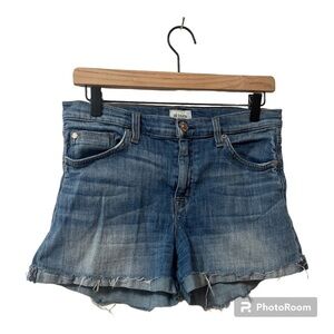 Hudson Valeri Cut Off Cuff Shorts